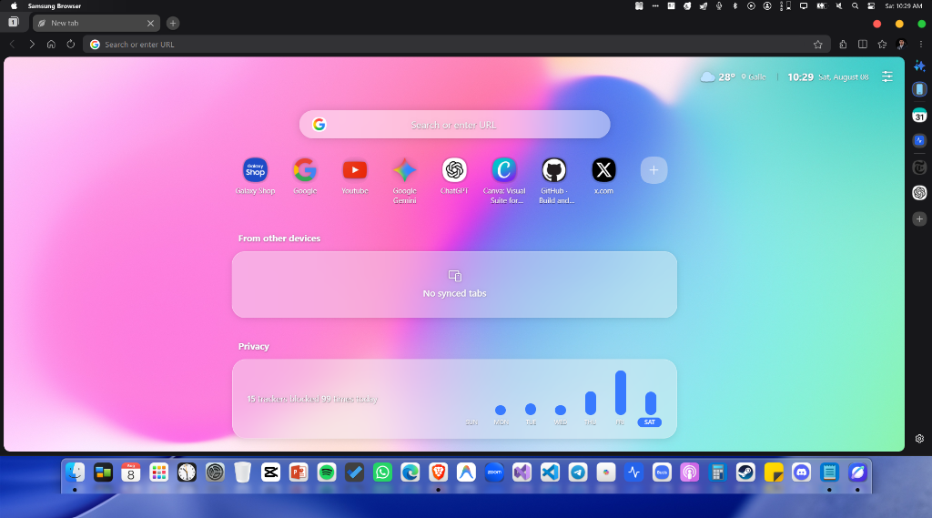 MacTrafficLights on a browser window